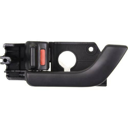 2003-2008 Hyundai Tiburon Front Door Handle LH, Black, w/o Metal grain.