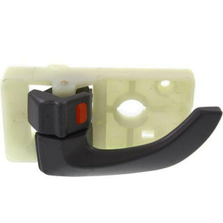 2005-2009 Hyundai Tucson Front Door Handle LH, Inside, Gray, Plastic.