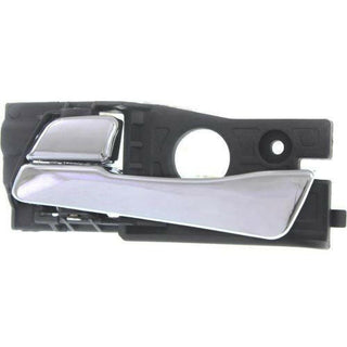 2012-2016 Hyundai Accent Rear Door Handle LH, Metal Grain Finish, Sedan/Hback.