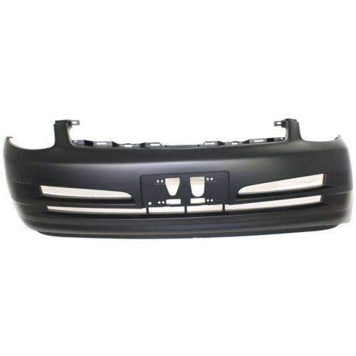 2003 Infiniti G35 Front Bumper Cover, Factory Installed, Non-Aero Design, Sedan.