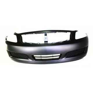 2009 Infiniti G37 Front Bumper Cover, w/o Sensor & Technology Pkg, Sedan.