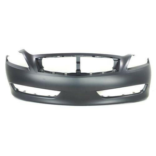 2008-2010 Infiniti G37 Front Bumper Cover, Primed, w/o Sport Pkg, Coupe/-CAPA.