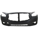 2013 Infiniti JX35 Front Bumper Cover, Primed, w/o Premium Pkg..