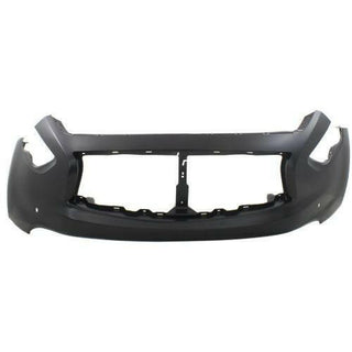 2014-2016 Infiniti QX70 Front Bumper Cover, Primed, w/Navigation.