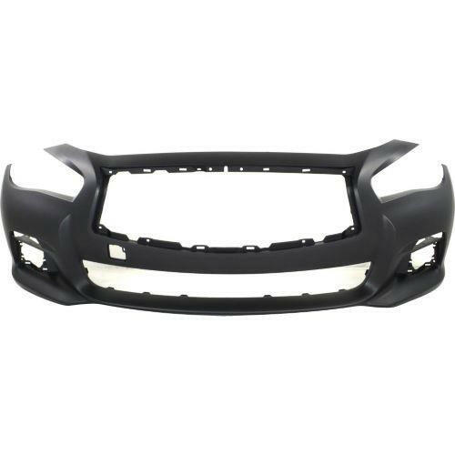 2014-2015 Audi Q50 Front Bumper Cover, Primed, With Out Object Sensors.