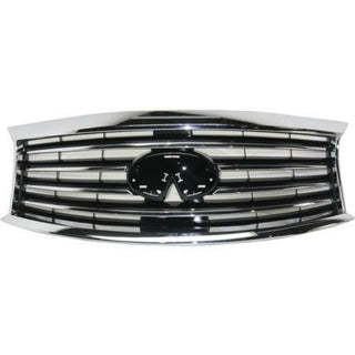 2014-2015 Infiniti QX60 Grille, Paint To Match w/o Collision Warning.