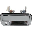 1991-1997 Isuzu Rodeo Front Door Handle RH, Outside, All Chrome.