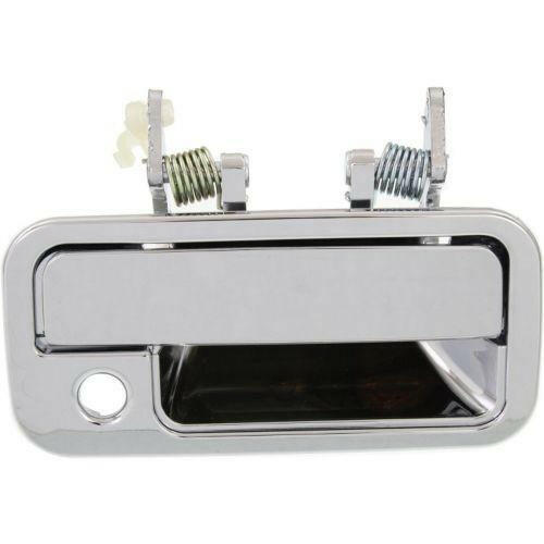 1988-1995 Isuzu Pickup Front Door Handle RH, All Chrome, Metal Lever+plastic Hsg..