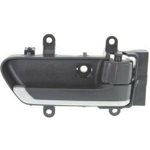 2003-2005 Nissan Murano Front Door Handle RH, Black, w/Silver Insert.