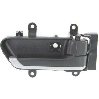 2003-2005 Nissan Murano Front Door Handle RH, Black, w/Silver Insert.