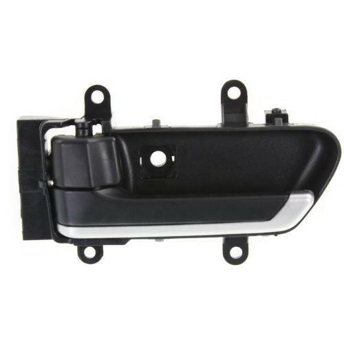2003-2005 Nissan Murano Front Door Handle LH, Black, w/Silver Insert.