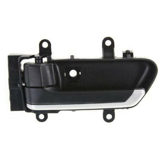2003-2005 Nissan Murano Front Door Handle LH, Black, w/Silver Insert.