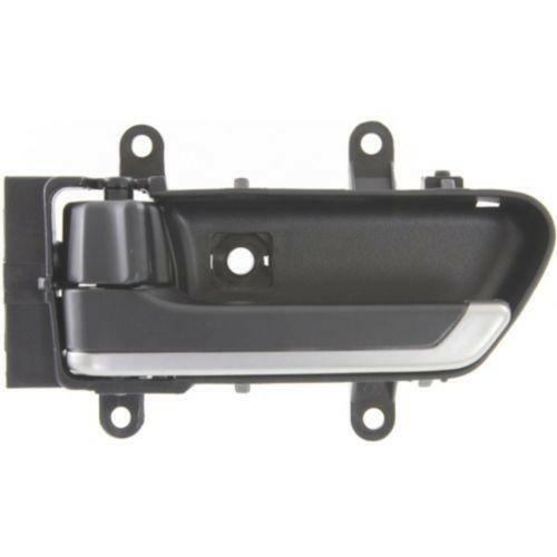 2004-2005 Infiniti FX45 Front Door Handle LH, Black, w/Silver Insert.