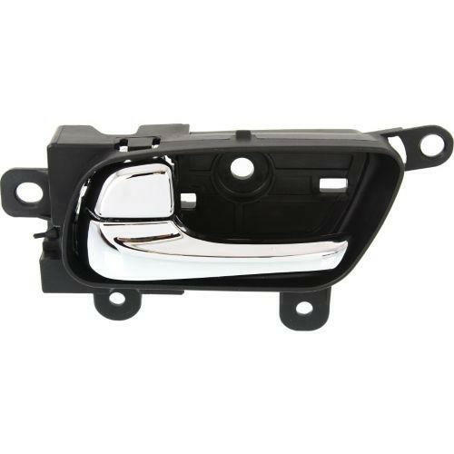 2008-2012 Infiniti EX35 Front Door Handle LH, Inside, Chrome+black.