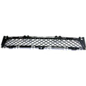 2011-2015 Jaguar XJ Front Grille, Center, Black.
