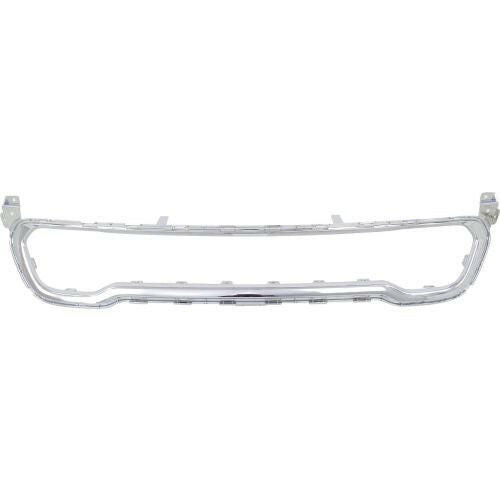 2014-2016 Jeep Cherokee Front Bumper Molding, Chrome, Limited-CAPA.
