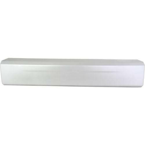 2007-2010 Jeep Compass Front Bumper Molding, Cover Plate, Painted Silver.