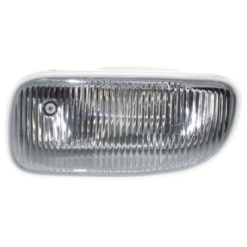 2002-2003 Jeep Cherokee Fog Lamp LH, Lens And Housing.
