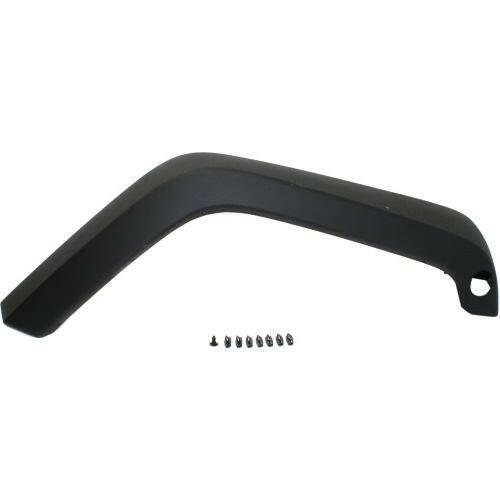 2007-2015 Jeep Wrangler Front Wheel Opening Molding RH, Flare, Textured.