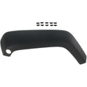 2007-2015 Jeep Wrangler Front Wheel Opening Molding LH, Flare, Textured.
