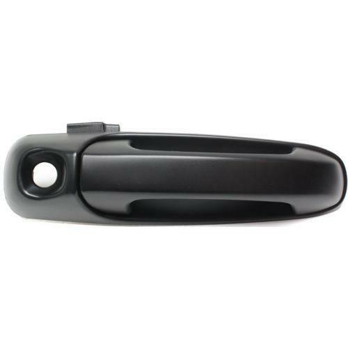 1999-2004 Jeep Cherokee Front Door Handle RH, Smth Black, w/Keyhole.