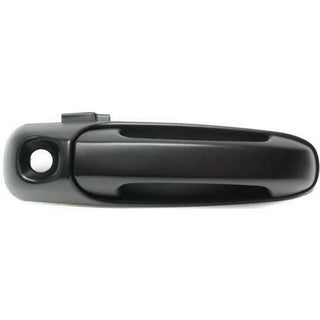 1999-2004 Jeep Cherokee Front Door Handle RH, Smth Black, w/Keyhole.