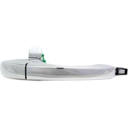 2007-2015 Jeep Patriot Front Door Handle RH, Outside, All Chrome, w/o Keyhole.