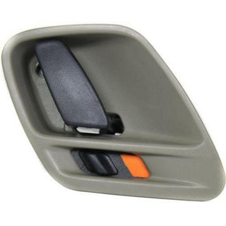 1999-2004 Jeep Cherokee Front Door Handle RH, Inside, Light Gray.