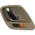 1999-2004 Jeep Cherokee Front Door Handle RH, Inside Lever+beige Housing.