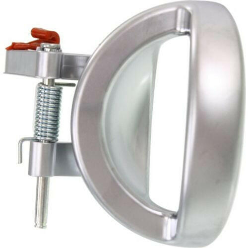 2002-2007 Jeep Liberty Front Door Handle RH, Satin Chrome, Lvr Only+spring+pin.