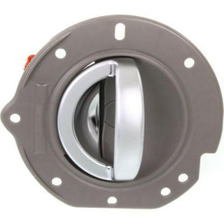 2002-2007 Jeep Liberty Front Door Handle RH, Khaki Hsg., w/Satin Chrome Handle.