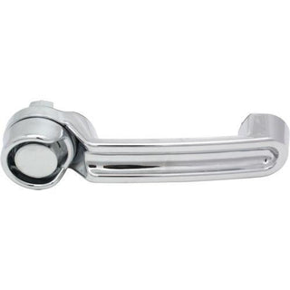 2007-2016 Jeep Wrangler Front Door Handle, All Chrome, w/o Keyhole - Classic 2 Current Fabrication