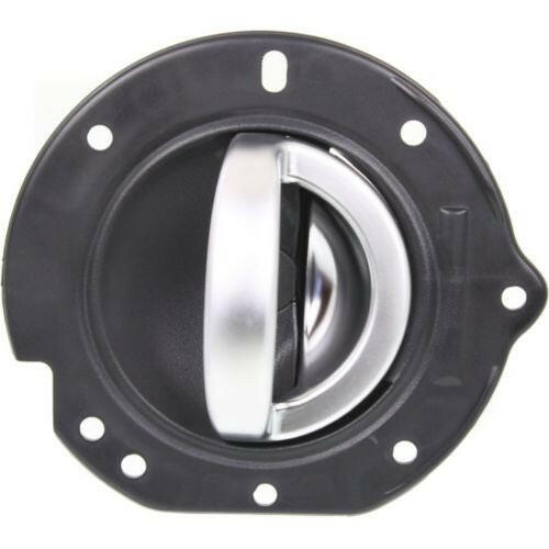 2002-2007 Jeep Liberty Rear Door Handle LH, Hsg., w/Satin Chrome Handle.