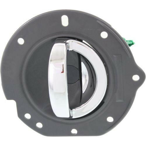 2002-2007 Jeep Liberty Rear Door Handle LH, Slate Gray Hsg., w/Chrome Handle.