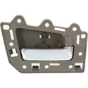 2005-2011 Jeep Cherokee Rear Door Handle RH, Chrome Lever/Brown Housing.