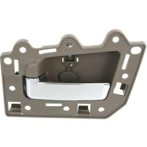 2005-2011 Jeep Cherokee Rear Door Handle LH, Chrome Lever/Brown Housing.