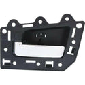 2005-2011 Jeep Cherokee Rear Door Handle LH, Chrome Lever/Black Housing.
