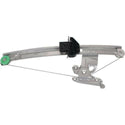 2000-2002 Jaguar S-Type Rear Window Regulator RH, Power, w/o Motor, To VIN M45254.