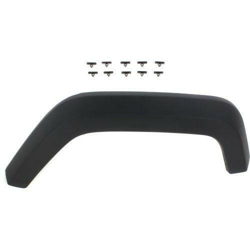 2007-2015 Jeep Wrangler Rear Wheel Opening Molding LH, Flare, Textured.