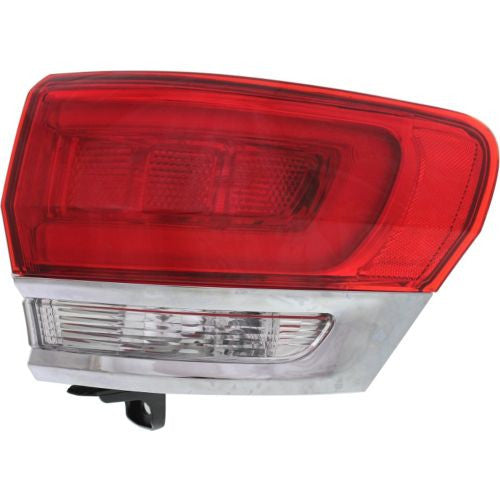 2014-2015 Jeep Cherokee Tail Lamp RH, Outer, Assembly, W/o Gray Trim-Capa - Classic 2 Current Fabrication