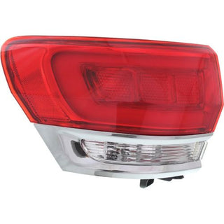 2014-2015 Jeep Cherokee Tail Lamp LH, Outer, W/o Gray Trim, Exc.Srt - Classic 2 Current Fabrication