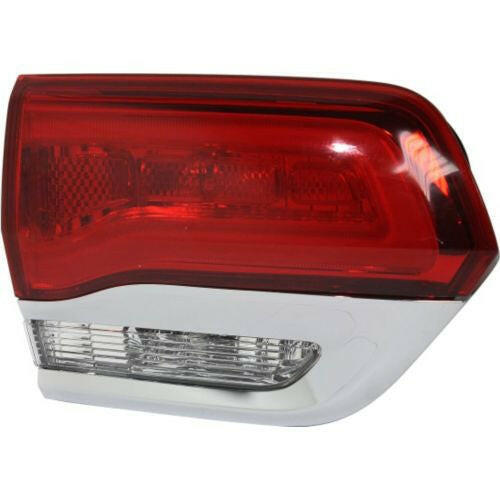 2014-2015 Jeep Cherokee Tail Lamp LH, Inner, W/o Gray Trim, Exc.Srt.