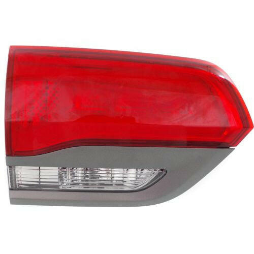 2014-2015 Jeep Cherokee Tail Lamp LH, Inner, Assembly, w/Gray Trim.