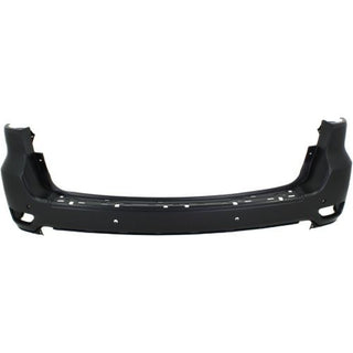 2011-2015 Jeep Grand Cherokee Rear Bumper Cover, Primed, w/Parking Sensor - Classic 2 Current Fabrication