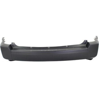 2007-2010 Jeep Patriot Rear Bumper Cover, Primed, w/Chrome, w/Out Tow Hook - Classic 2 Current Fabrication