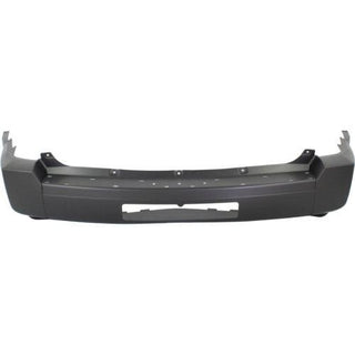 2007-2010 Jeep Patriot Rear Bumper Cover, Primed, w/Chrome, w/o Tow Hook- Capa - Classic 2 Current Fabrication