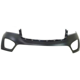 2016 Kia Sorento Front Bumper Cover, Upper, Primed, w/o Sport Package.