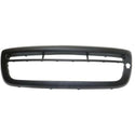2012-2013 Kia Soul Front Bumper Molding, Center, Textured Black - CAPA.