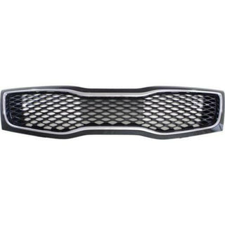 2014-2015 Kia Optima Grille, Black, w/Chrome Molding, USA Built, Hybrid LX.