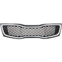 2014-2015 Kia Optima Grille, Black, w/Chrome Molding, USA Built-CAPA.